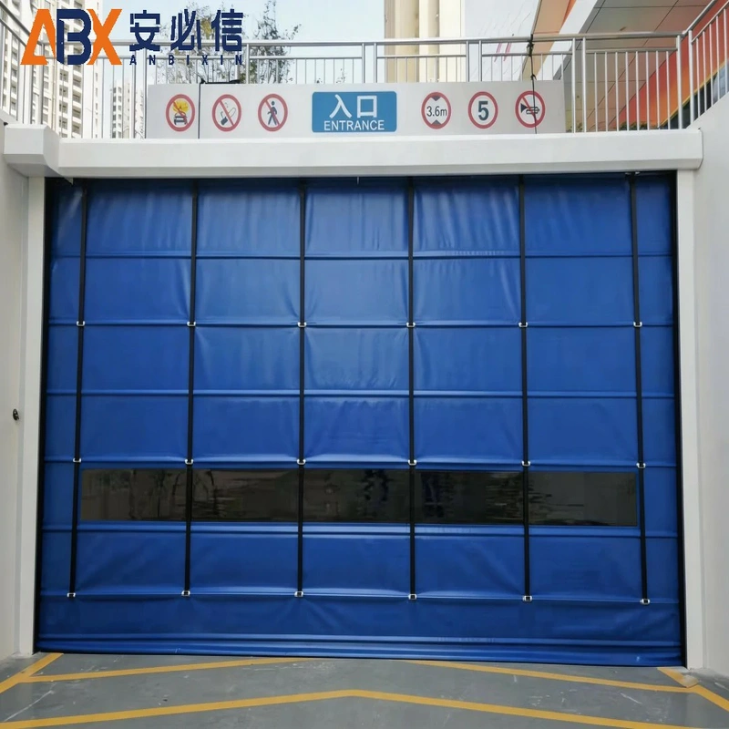 达州PVC堆积门